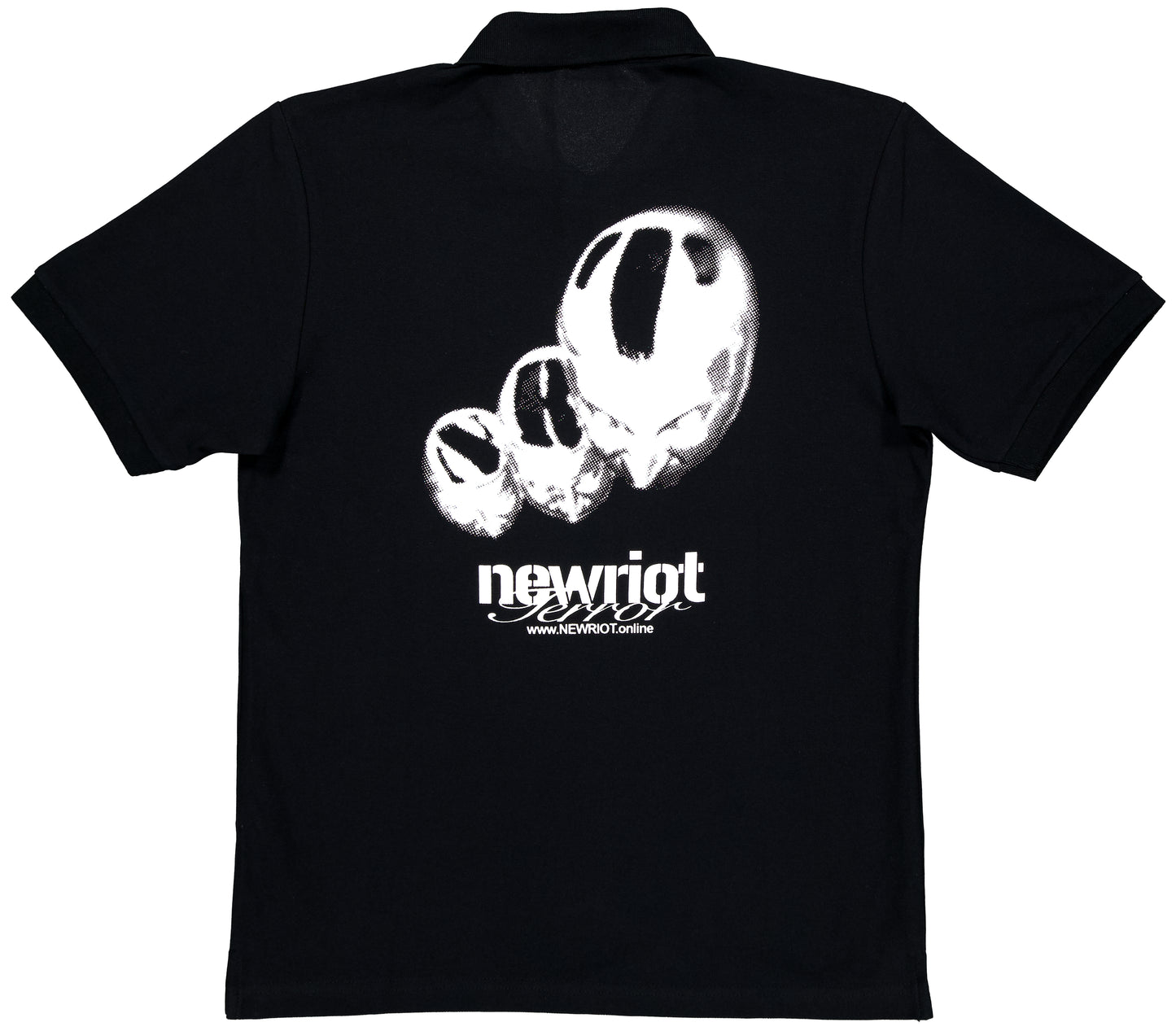 nrt black s/s polo shirt