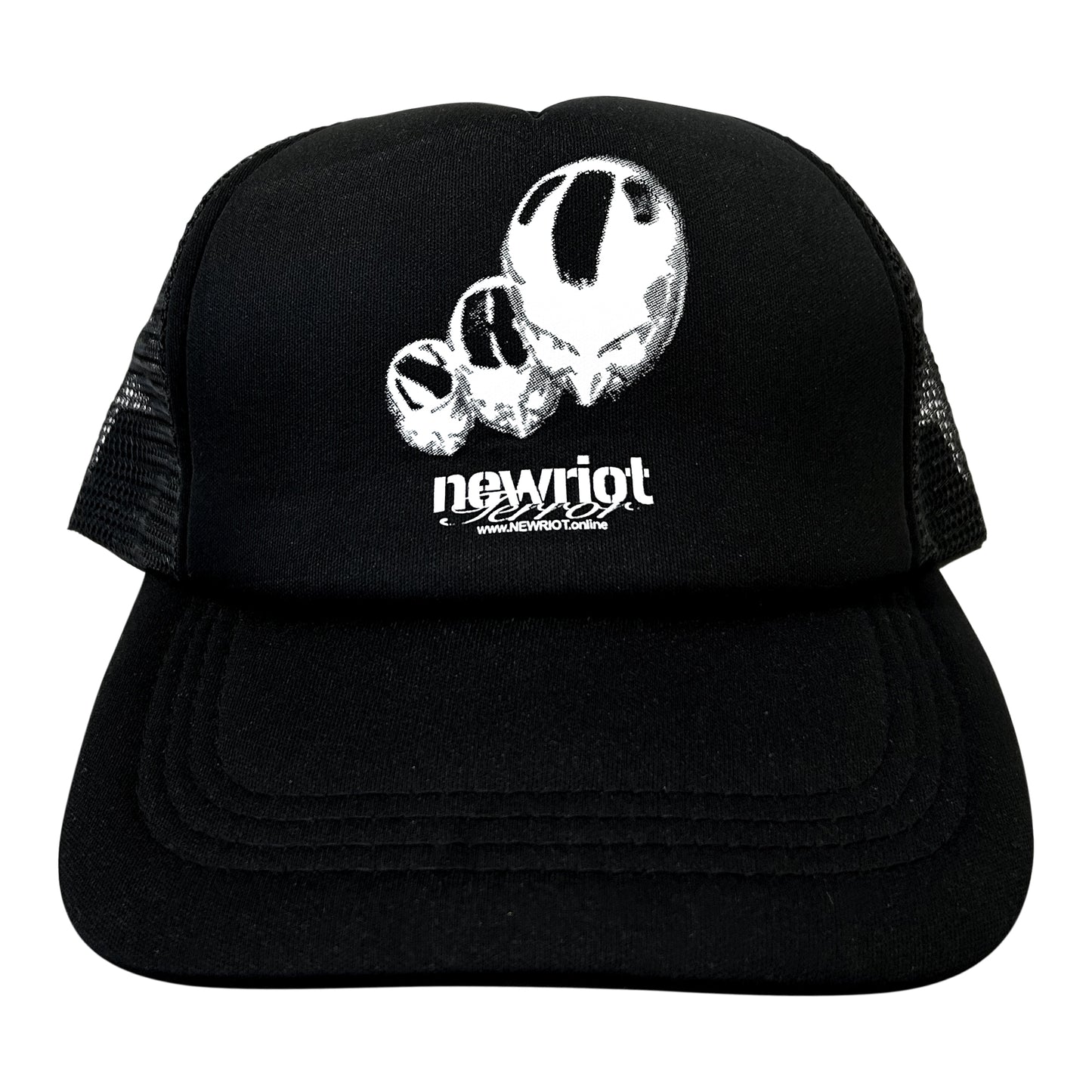 nrt trucker cap blk/wht