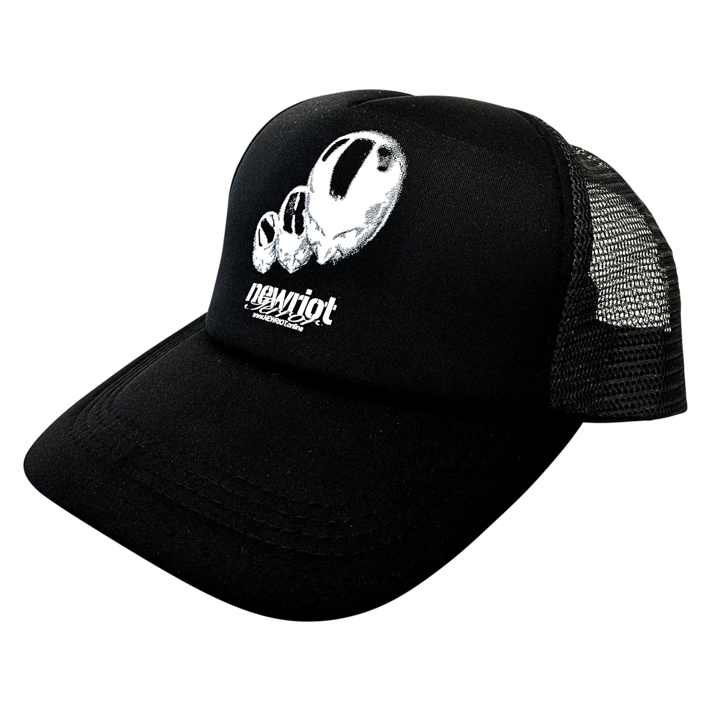 nrt trucker cap blk/wht