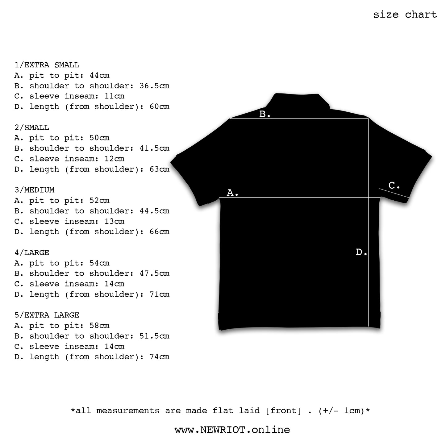 nrt polo shirt blk/wht