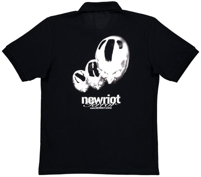 nrt black s/s polo shirt