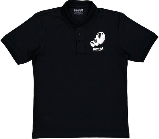 nrt black s/s polo shirt