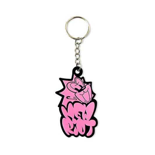 ryo keychain blk/pink