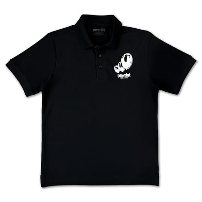 nrt polo shirt blk/wht
